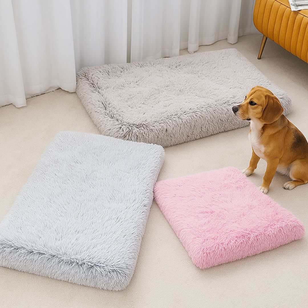 Flauschiger Hundekorb
