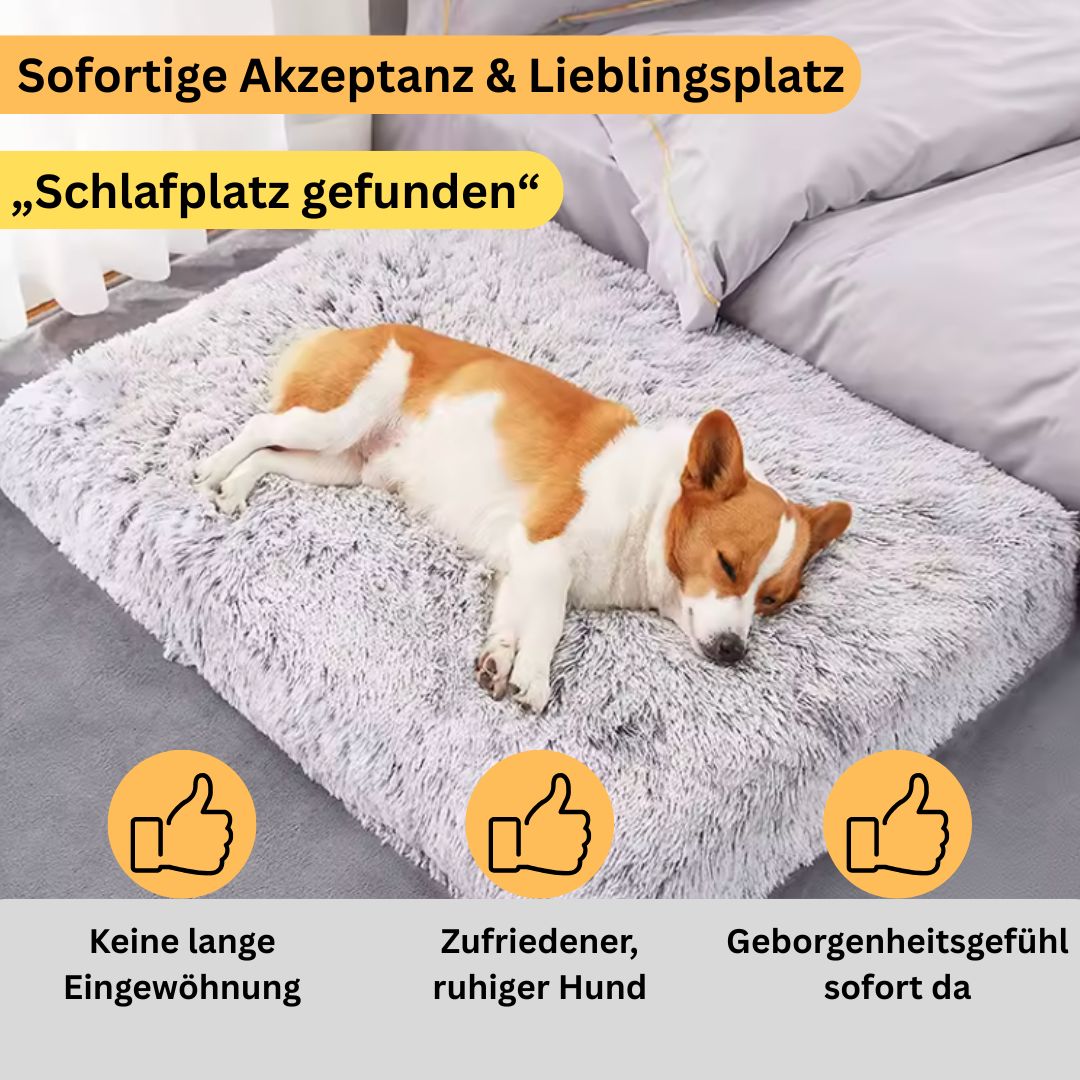 Flauschiger Hundekorb