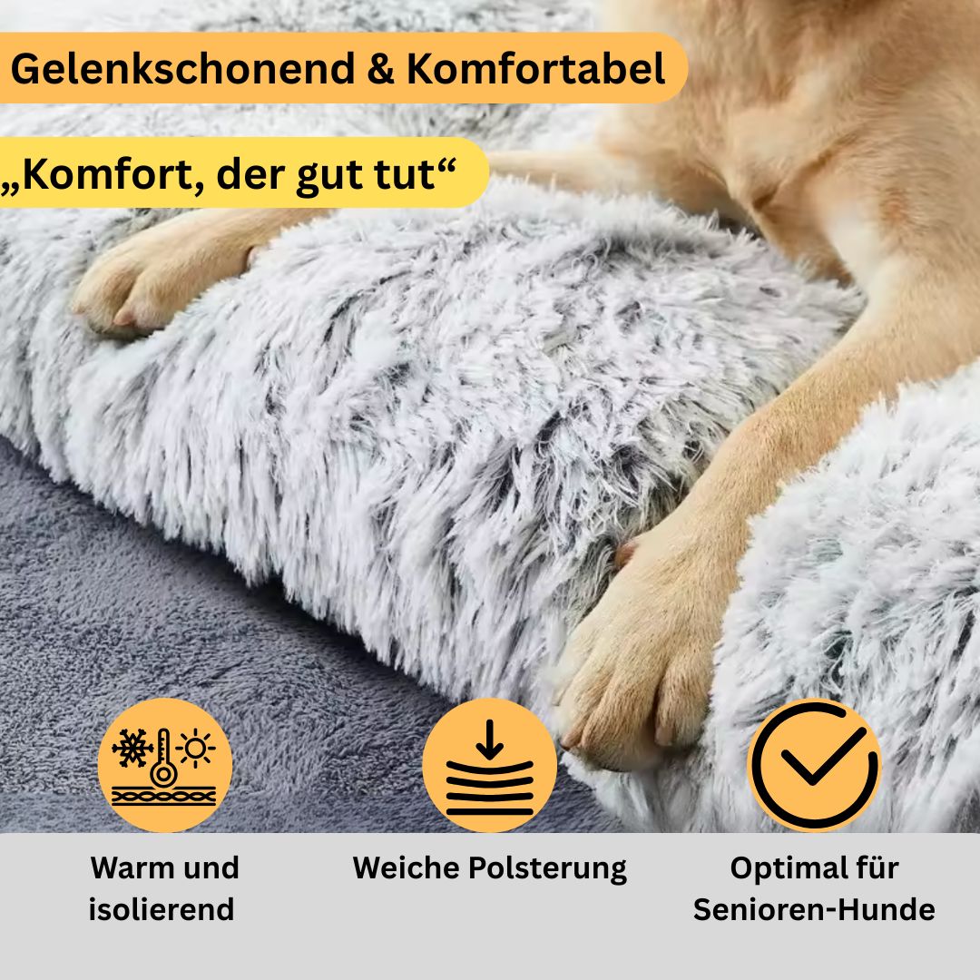 Flauschiger Hundekorb